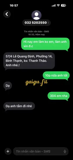 Ảnh đánh giá gái gọi
