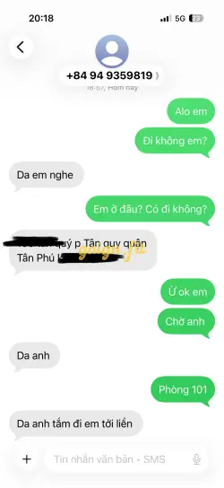 Ảnh đánh giá gái gọi