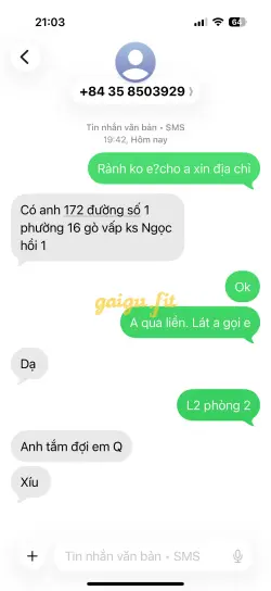 Ảnh đánh giá gái gọi