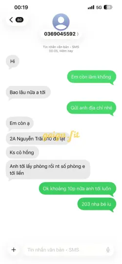Ảnh đánh giá gái gọi