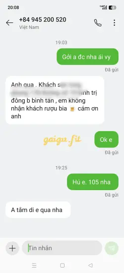 Ảnh đánh giá gái gọi