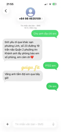 Ảnh đánh giá gái gọi