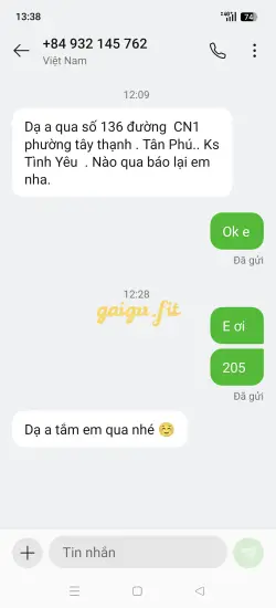 Ảnh đánh giá gái gọi