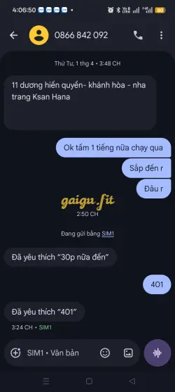 Ảnh đánh giá gái gọi