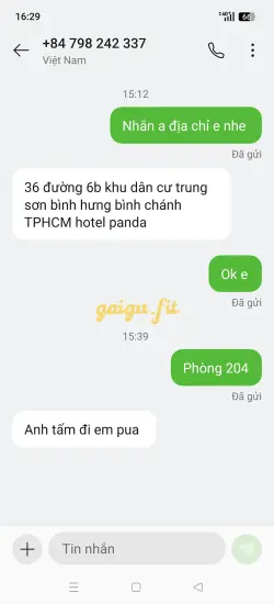 Ảnh đánh giá gái gọi