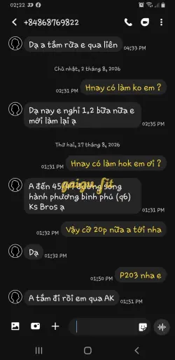 Ảnh đánh giá gái gọi