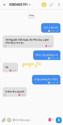 Ảnh đánh giá gái gọi