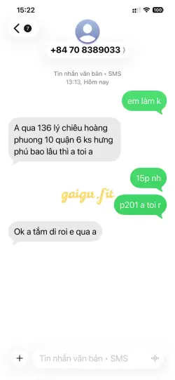 Ảnh đánh giá gái gọi