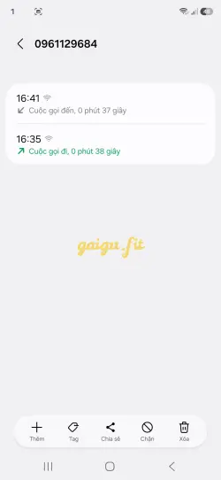 Ảnh đánh giá gái gọi