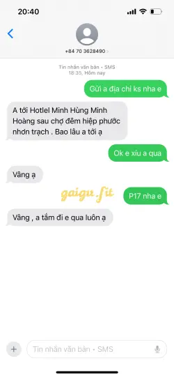 Ảnh đánh giá gái gọi