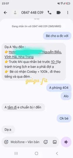 Ảnh đánh giá gái gọi
