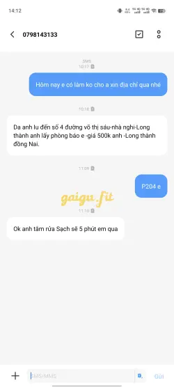Ảnh đánh giá gái gọi