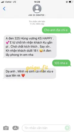 Ảnh đánh giá gái gọi