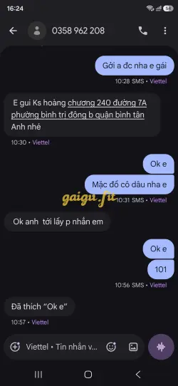 Ảnh đánh giá gái gọi