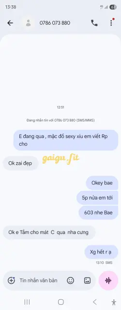 Ảnh đánh giá gái gọi