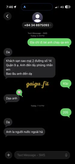 Ảnh đánh giá gái gọi