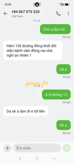 Ảnh đánh giá gái gọi