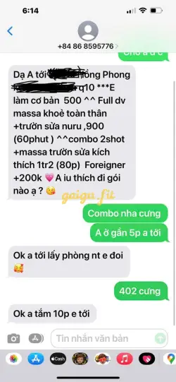 Ảnh đánh giá gái gọi