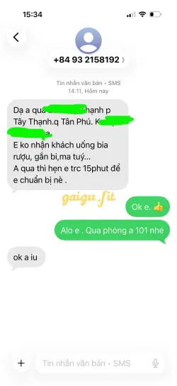 Ảnh đánh giá gái gọi