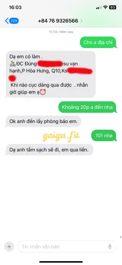 Ảnh đánh giá gái gọi
