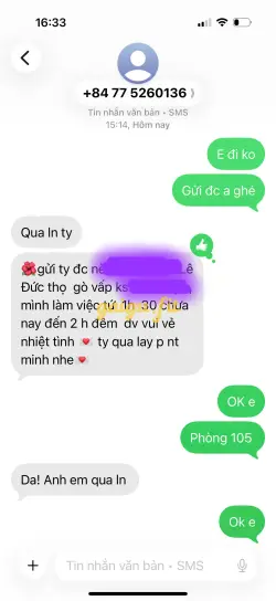 Ảnh đánh giá gái gọi