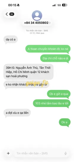 Ảnh đánh giá gái gọi