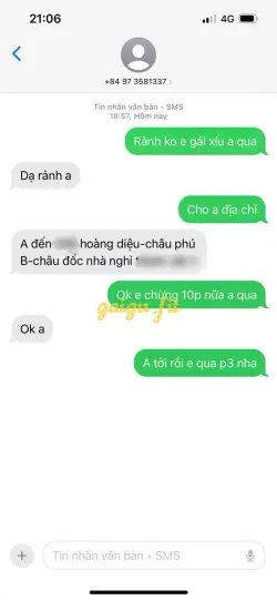Ảnh đánh giá gái gọi