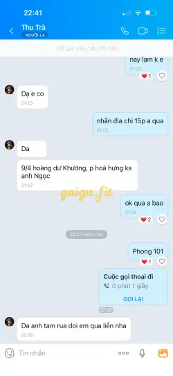 Ảnh đánh giá gái gọi