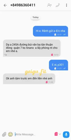 Ảnh đánh giá gái gọi