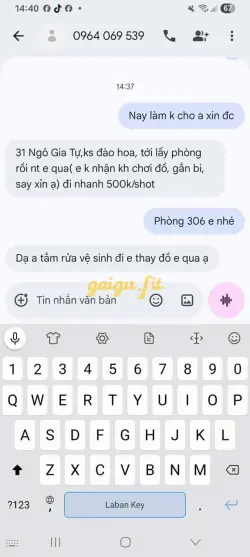Ảnh đánh giá gái gọi