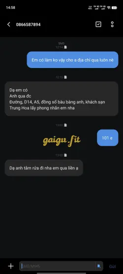 Ảnh đánh giá gái gọi