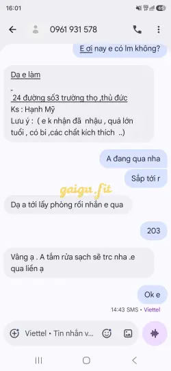 Ảnh đánh giá gái gọi
