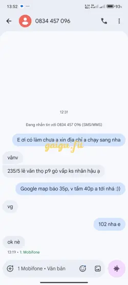 Ảnh đánh giá gái gọi