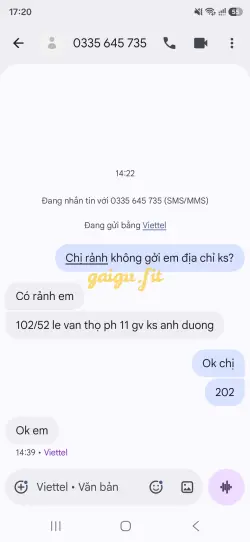 Ảnh đánh giá gái gọi