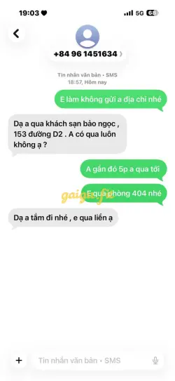Ảnh đánh giá gái gọi