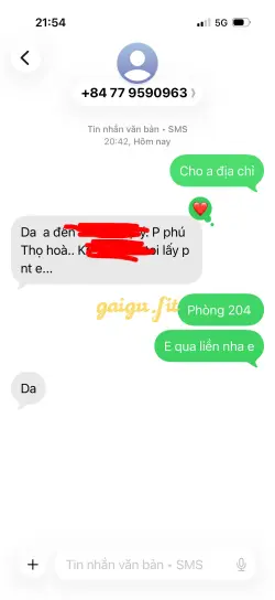 Ảnh đánh giá gái gọi
