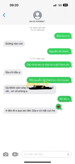 Ảnh đánh giá gái gọi