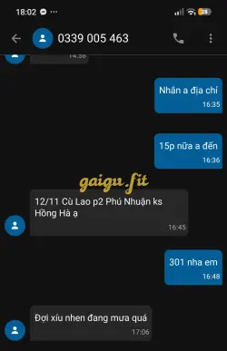 Ảnh đánh giá gái gọi