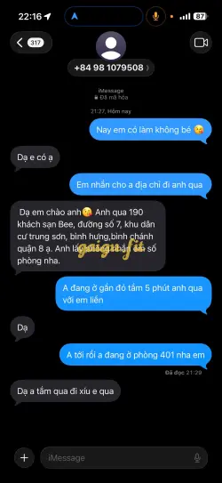 Ảnh đánh giá gái gọi