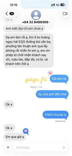 Ảnh đánh giá gái gọi