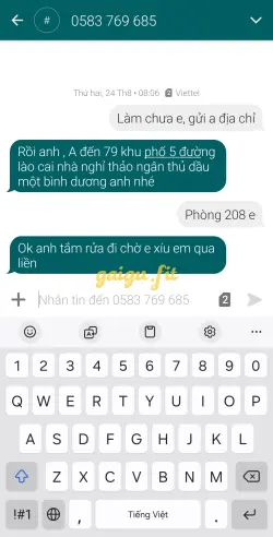 Ảnh đánh giá gái gọi
