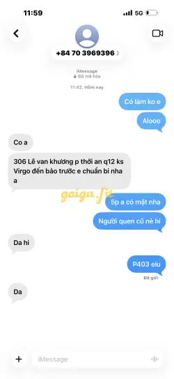 Ảnh đánh giá gái gọi