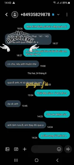 Ảnh đánh giá gái gọi