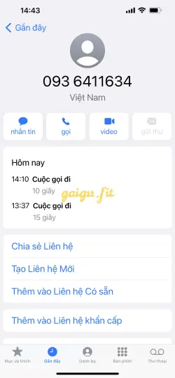 Ảnh đánh giá gái gọi