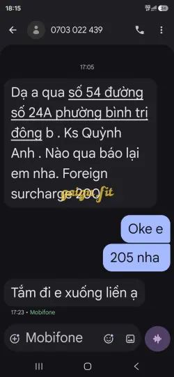Ảnh đánh giá gái gọi