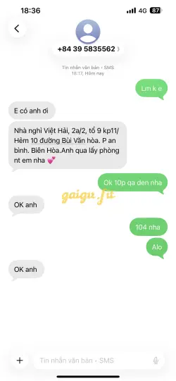 Ảnh đánh giá gái gọi