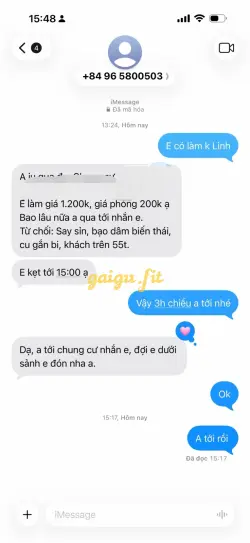 Ảnh đánh giá gái gọi