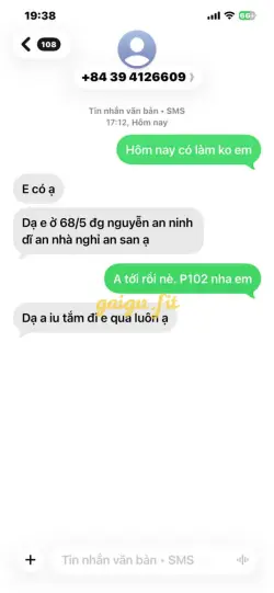 Ảnh đánh giá gái gọi