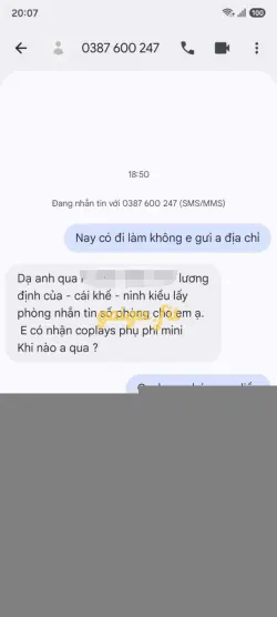 Ảnh đánh giá gái gọi