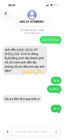 Ảnh đánh giá gái gọi